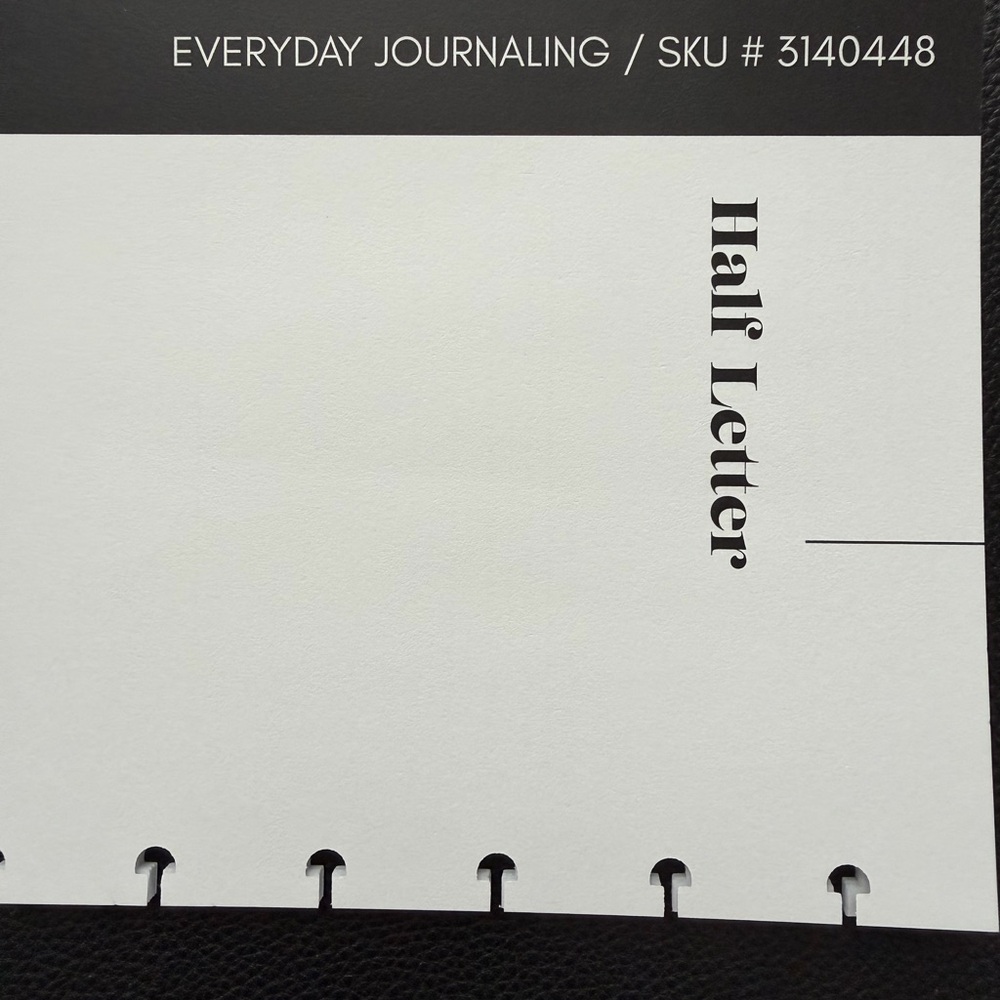 Cloth & Paper Insert